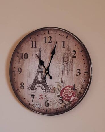 sinsay stalak za cvece: Wall clock — 1