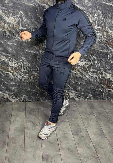 muške zimske jakne c a: Adidas muška trenerka komplet ravna nogavica Novo Mokra likra — 2