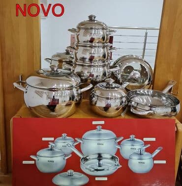 zepter ekspres lonac cena: Konig set Luksuznih Šerpi 12Y2 Cena 7400 dinara+Ptt 360 dinara. Visoko — 1