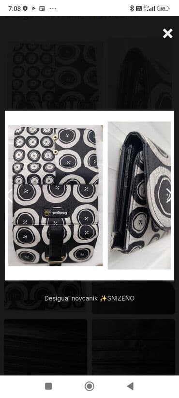 rajfovi za kosu h m: Ženski novčanik, Desigual, Materijal: Veštačka koža — 3