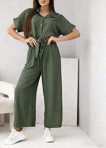 drzac za pantalone: ✅Ženski komplet – košulja i pantalone sa prugama
✅2700 din — 6