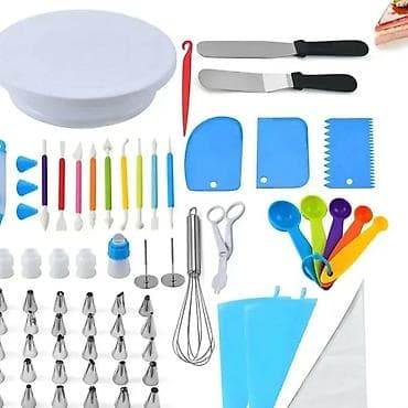 Food products: Set za dekoraciju torti – komplet 66 delova Svestran set alata za — 2