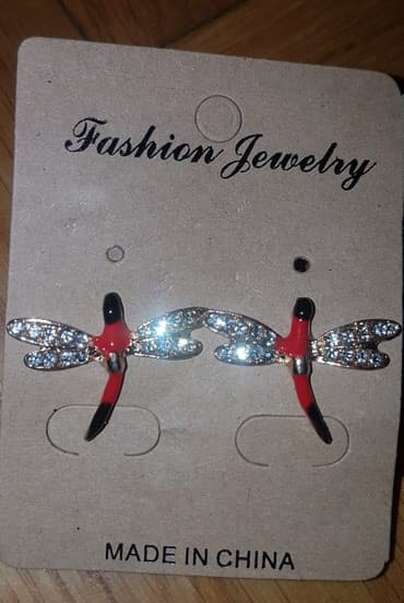 Screwback earrings, Material: Stainless steel