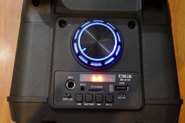 pojačala i zvučnici: Blutut zvucnik cmik mk-6120 karaoke/usb/aux/fm/sd tws tws - koji — 3