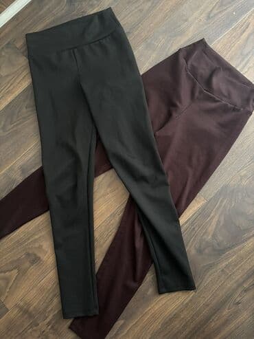 step helanke: S (EU 36), Cotton, color - Brown, Single-colored — 1