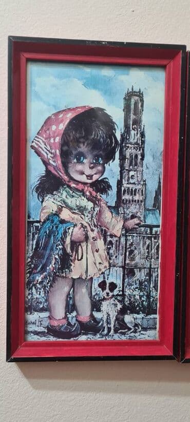 deciji tepisi za devojcice: Slika, 33 x 19 cm, Upotrebljenо — 4