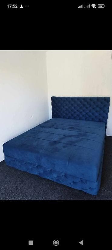 sedišta za stolice: Tapacirani SPRING box francuski krevet sa uzglavljem – model sa — 10