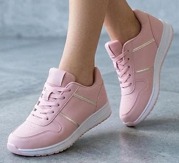 Ženske patike – pastelno roze - Dizajn: čist i moderan, sa diskretnim