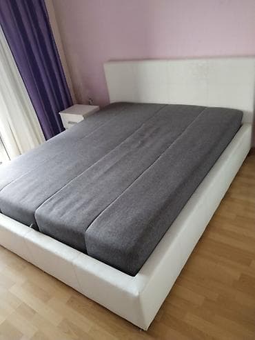 Bračni krevet sa podiznim mehanizmom i spremištem - Dimenzije ležajne
