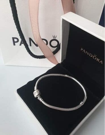 pandora privezak kuca: Pandora narukvica u originalnom pakovanju + gratis 1 privezak — 19