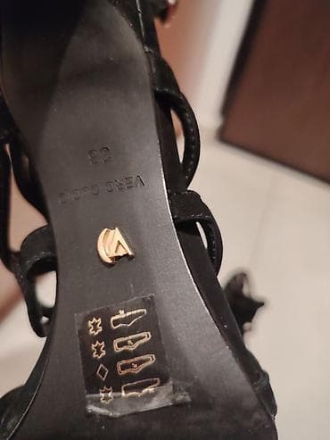 sandale teget: Ženske sandale na štiklu – crne, brenda Vices. - Dizajn: atraktivne — 7