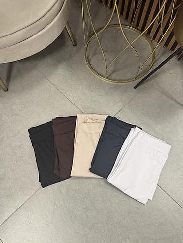 ecco obuca beograd: ✅Ženske visoko strukirane pantalone-helanke sa prorezom na nogavicama — 4