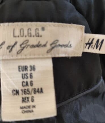 teddy kaput h m: H&M jakna crna,prolecna S — 5