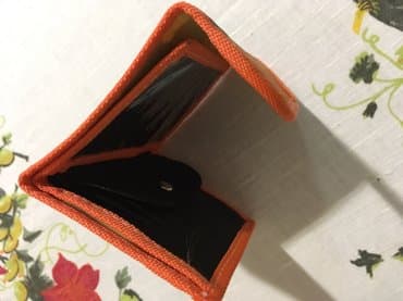 futrola za dokumenta: Ženski novčanik, Materijal: Platno — 1