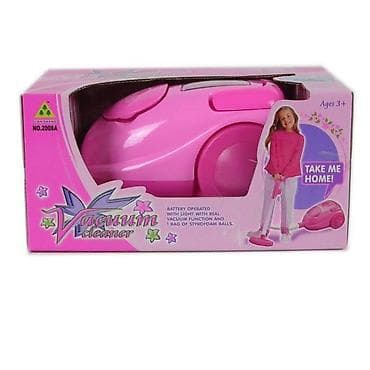 pantalone sa resama: Dečiji usisivač – igračka - Model: NO.2008A - Boja: roze - Starosna — 1