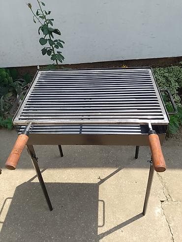 kofer alata: Veliki roštilj na točkićima sa rešetkom od čelika - Tip: roštilj na — 8