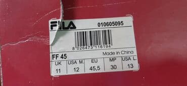 delovi za maketu fice: Fila roleri 45,5broj — 3
