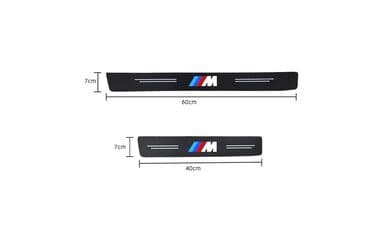 adapter za auto upaljač sa 220v na 12v: Stikeri za prag automobila - karbon BMW M. Set od 4 nalepnice za prag — 2