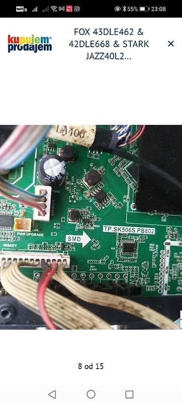 dozer za lekove: Delovi za TV uređaje – STARK JAZZ 40L2 i Skytech 43SWWT5 Raspoložive — 9