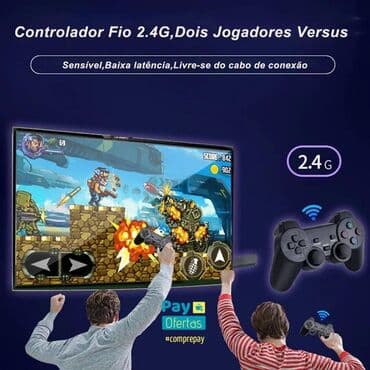 usb sa igricama: 64G M8 4K Game Stick Mini konzola kutija Retro TV Video Game Console — 8