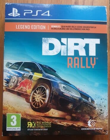 playstation 3 igrice: PS4 playstation video igrica  Dirt RALLY game, originalna, baš malo — 3