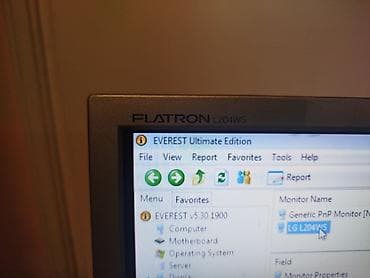 kastofin tablet: LG Flatron L204WS LCD monitor — 5