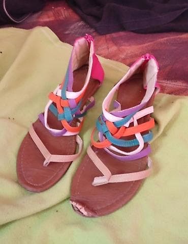 sandale 38: Ženske letnje sandale – 2 para - Par 1: Ravne sandale sa prstima — 1