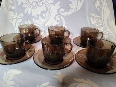 porcelanske solje za caj: Solje nove vatrostalne iz 80,90ih Duraleh francuske za kafu,caj — 9