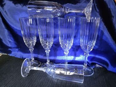 swarovski case za vino cena: Case nove za vino Luminarc Francuska 80te. Cese,sve na njima odsjaj — 7