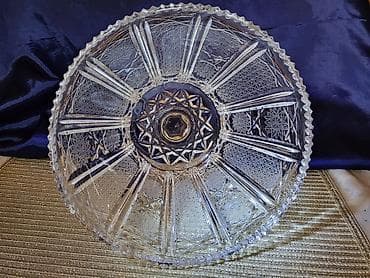 kuhinjski sto: Bombonijera nova,rucni rad,kristal,led kristal Zajecar 70te — 8