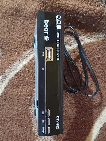 Bear DTV-202 DVB-T2 risiver (terestrijalni) - Standard: DVB-T2