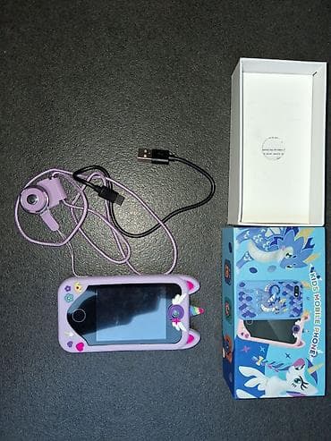 Dečiji mobilni telefon – jednorog tema - Namenjen deci, jednostavan