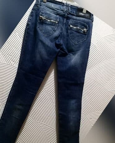lanene pantalone lidl: 29, 38, Teksas, Normalan struk, Skinny — 3