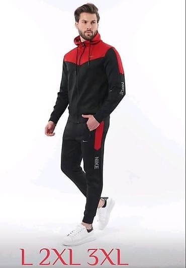 muski texax gornjak: Trenerka Nike, bоја - Crvena — 1