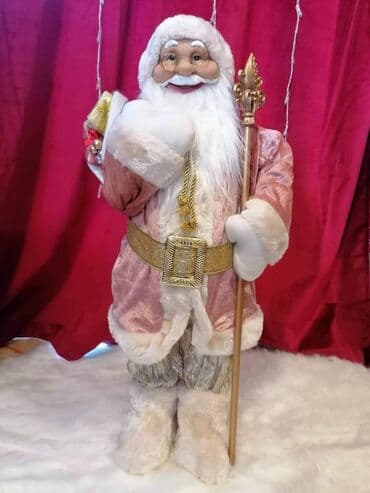 muzicki deda mraz: Deda-mraz 63cm - 4200din Baba-mrazica 60cm-4000din Muzicki deda-mraz — 15