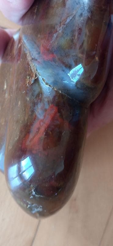 perle za nakit: Ogroman poludragi kamen polirani 700 grama — 1