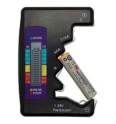 Ostala elektronika: Nov tester za baterije. Pogodan za ugljenične, cink, alkalne i punjive — 2