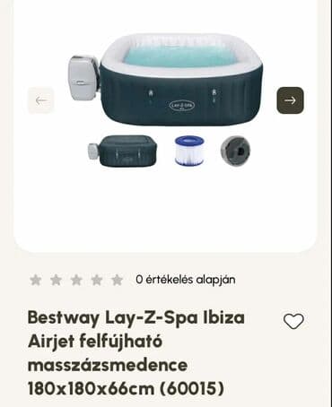 dexy co ljuljaske za bebe: Uz djakuzi bazene ide - prekrivač koji sluzi za održavanje toplote - — 1