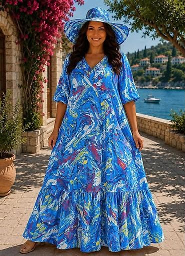 svecane haljine xl: 07. Još jedna divna haljina za punije XL 2XL 3XL Cena : 3.100 dinara👸 — 1