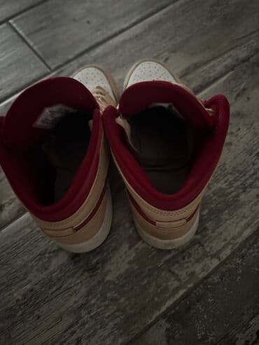 mokasine od prevrnute koze: Nike, 36.5, color - Beige — 3