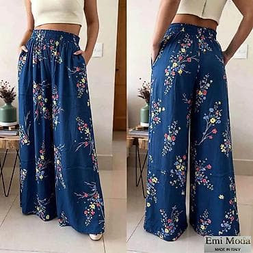 siroke pantalone i sako: Ženske široke pantalone – Emi Moda, Made in Italy - Kroj: široke — 4