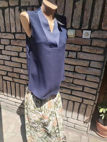 Esprit teget bluza bez rukava, nova sa etiketom. - V-izrez sa na lalafo.rs Esprit teget bluza bez rukava, nova sa etiketom. - V-izrez sa