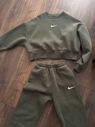 duks sa krznom: Nike, S (EU 36), color - Khaki — 1