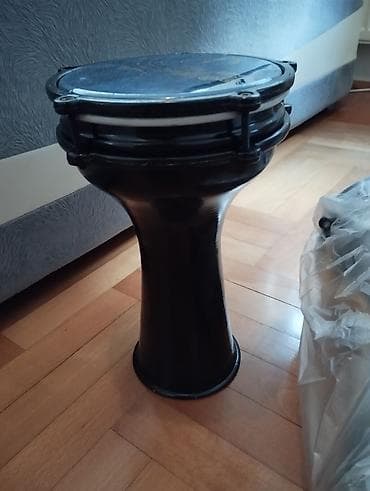 mikrofoni za pevanje: Tarabuka (doumbek) – ručni bubanj Novoo - Materijal tela: metal — 1
