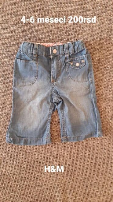 Farmerke: H&M bebi farmerice/lagane denim pantalone - Veličina: EUR 68 / US