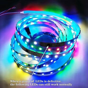 rasveta novi pazar: LED traka, bоја - Šareno, Novo — 2