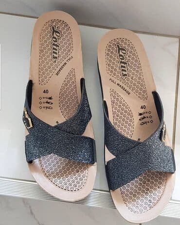 grubin papuce krzno: Fashion slippers, 40 — 2