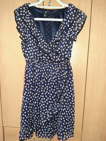 zara helanke sa slicem: H&M M (EU 38), bоја - Tamnoplava, Na bretele — 1