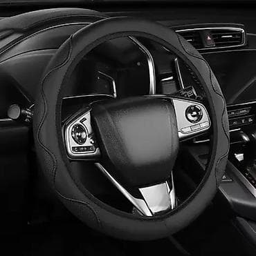 najnoviji star: Navlaka za volan – univerzalna, crna - Materijal: visokokvalitetna — 4