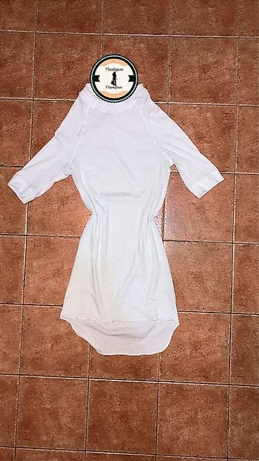 bela pamucna haljina: Haljinice razni modeli 1) Elegantna asimetrična haljina, nežno — 4